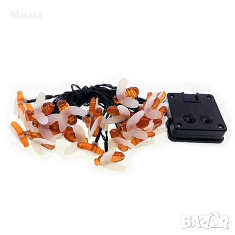 Соларни лампички пчелички, снимка 6 - Градински мебели, декорация  - 32879766