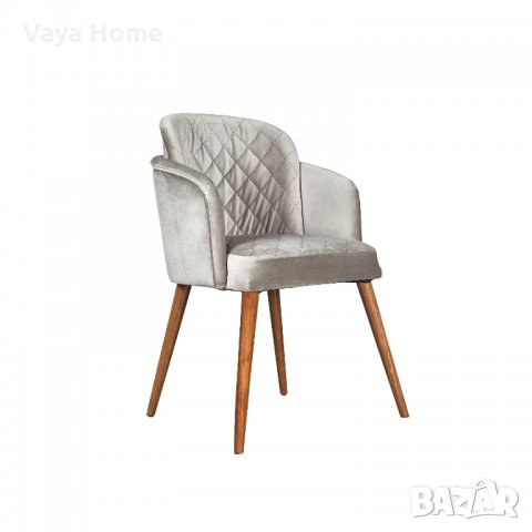 Трапезен стол, Silver, Сребрист