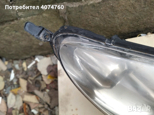 Десен фар за Пежо 407, снимка 6 - Части - 52292833