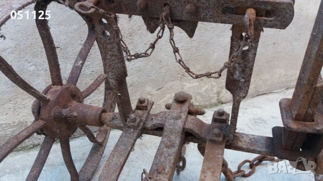 отличен възрожденски колесар, теглич за рало плуг, снимка 9 - Антикварни и старинни предмети - 38211556