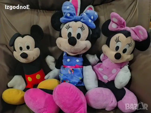 Красиви големи Мини и Мики Маус, снимка 5 - Плюшени играчки - 47459210