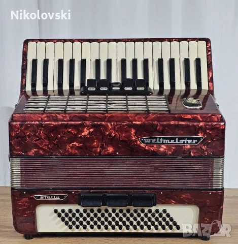 Акордеон Weltmeister Stella , снимка 2 - Акордеони - 53227774