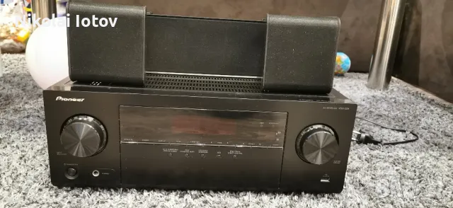 Pioneer VSX-324 с колони  			