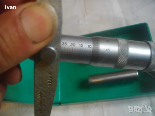 0-100мм НОВ РУСКИ/СССР ДЪЛБОКОМЕР МИКРОМЕТРИЧЕН МИКРОМЕТЪР ГМ 100 СДЕЛАНО В СССР, снимка 12 - Други инструменти - 50415084