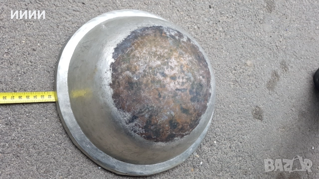 Бакърен басан тава , снимка 2 - Антикварни и старинни предмети - 52753314