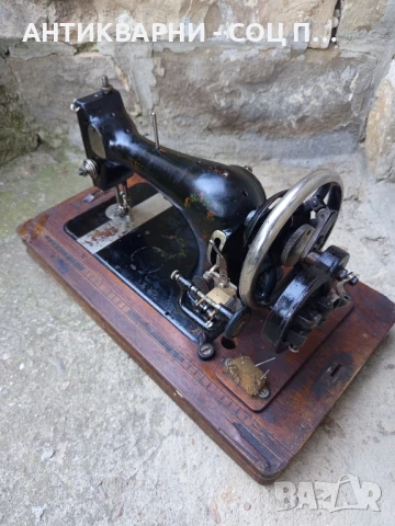 Соц Стара Немска Шевна Машина ЕКСЕЛА., снимка 5 - Антикварни и старинни предмети - 50554366