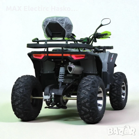 Бензиново АТВ/ATV 250cc/250 кубика RockHunter с лебедка Gray/Green, снимка 4 - Мотоциклети и мототехника - 52132194