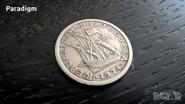 Монета - Португалия - 2.50 (2$50) ескудо | 1974г., снимка 3 - Нумизматика и бонистика - 27818216