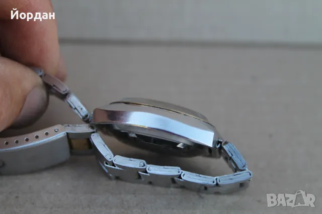 Швейцарски мъжки ръчен часовник ''Omax'' /25 камъка/ автоматик, снимка 4 - Мъжки - 50084955