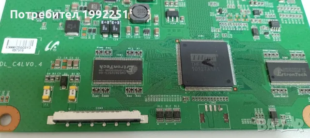 TCON Board TDL_C4LV0. 4. Свален от Телевизор Sony KDL-40EX715. Работещ СЪС СЧУПЕН ДИСПЛЕЙ., снимка 8 - Части и Платки - 47334032