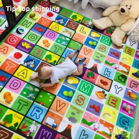 Комплект „Играй и Твори“ – Двулицево топлоизолиращо детско килимче + магическа водна подложка Aqua, снимка 2 - Играчки за стая - 52659191