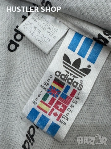 Мъжко горнище ADIDAS VINTAGE 90s. Размер L, снимка 5 - Спортни дрехи, екипи - 53218940