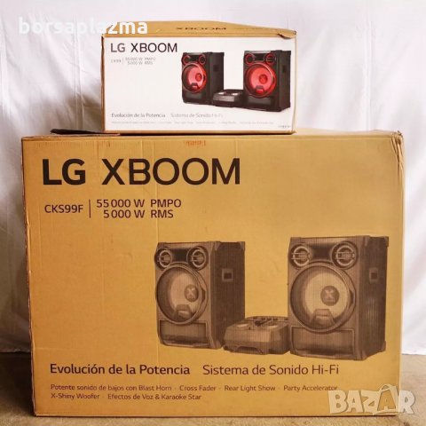LG X-BOOM CK99 5000W RMS Мини Hi-Fi система, снимка 1