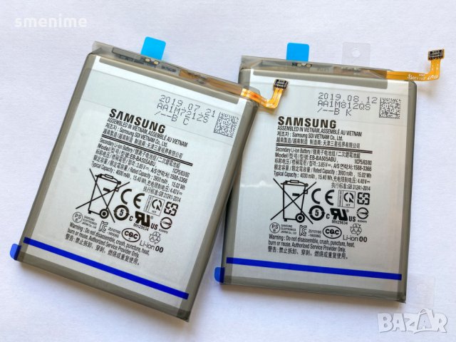 Батерия за Samsung Galaxy A30s A307 EB-BA505ABU, снимка 2 - Оригинални батерии - 28527811