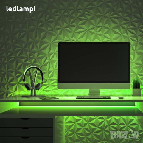 LED лента COB 24V IP67 320LED Зелена, снимка 6 - Лед осветление - 43130180