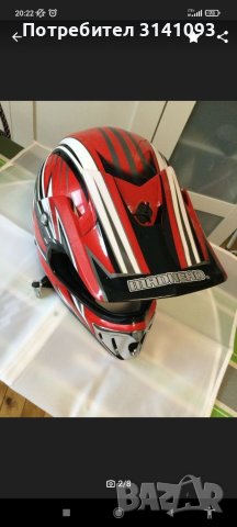 Ендуро каска Madhead, снимка 2 - Аксесоари и консумативи - 37132628