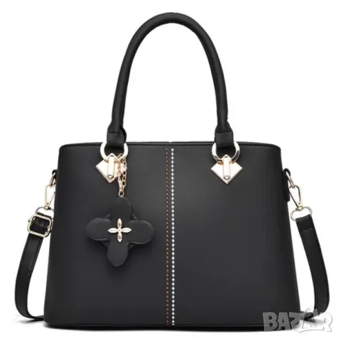 Дамска чанта Alyana Black, снимка 5 - Чанти - 47924666