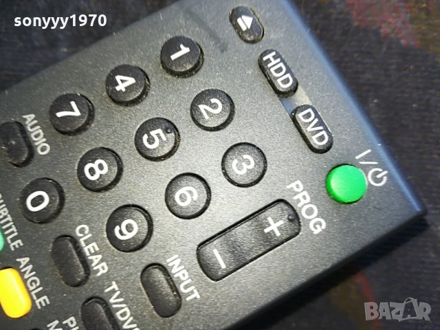 SONY RDR-DVD/HDD REMOTE, снимка 6 - Дистанционни - 28602084