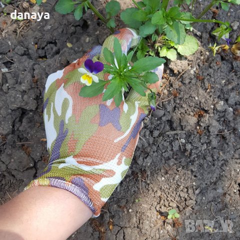 2872 Универсални дамски работни ръкавици цветни, снимка 4 - Градински инструменти - 36722201