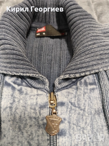 Diesel.Мьжка вталена жилетка, снимка 2 - Пуловери - 52510913