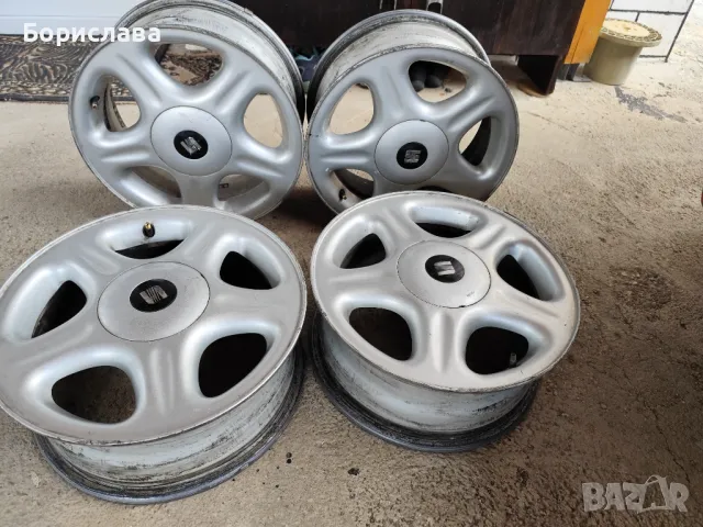 Алуминиеви джанти 4бр за Сеат 15" 4х100