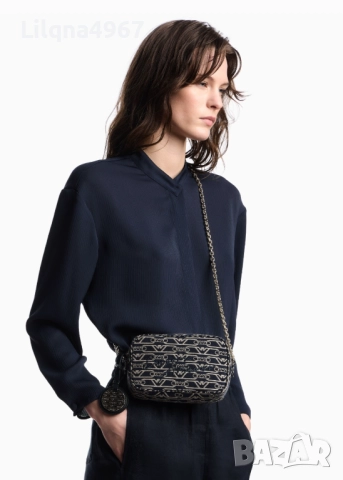 Чанта Emporio Armani Със Златна Метална Верига Една Бройка Налична!!!!, снимка 1