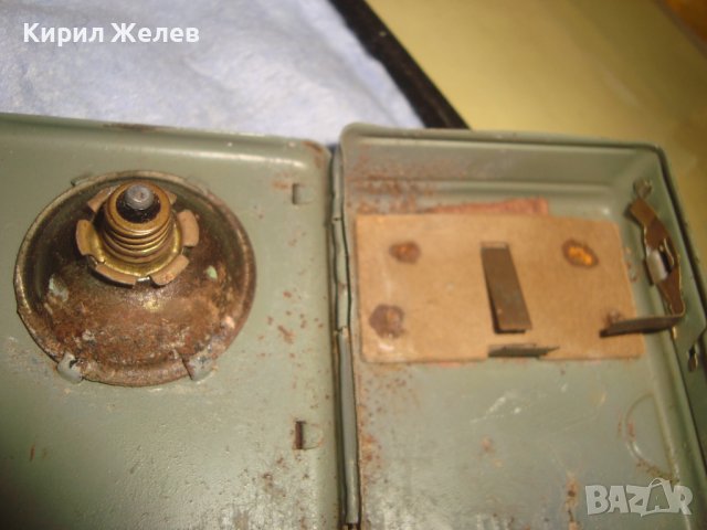 СТАРО СИГНАЛНО МЕТАЛНО РЯДКО РЕТРО БДЖ ФЕНЕРЧЕ с 4 ЦВЯТА 32179, снимка 6 - Антикварни и старинни предмети - 38276934