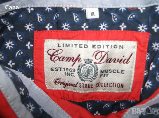 Ризи CAMP DAVID  мъжки,Л-ХЛ, снимка 6 - Ризи - 50291791