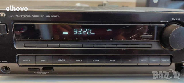 Ресивър Kenwood KR-A3070, снимка 2 - Ресийвъри, усилватели, смесителни пултове - 51336968