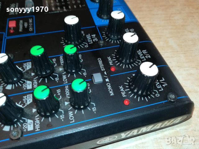 yamaha mg60 mixing console 2610211158, снимка 12 - Ресийвъри, усилватели, смесителни пултове - 34587143