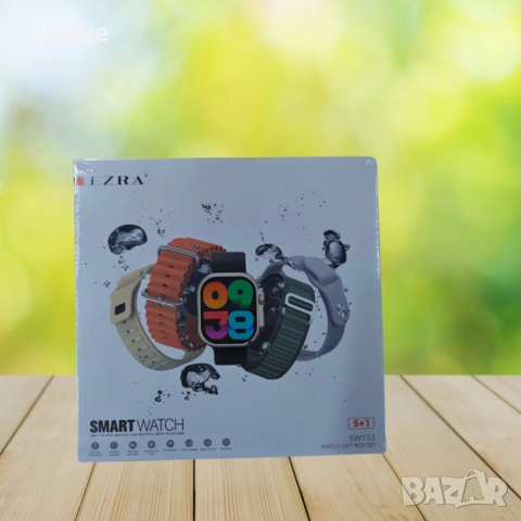 Стилен смарт часовник, Smart Watch Ezra, 5+1 SW133, снимка 8 - Други стоки за дома - 52591064