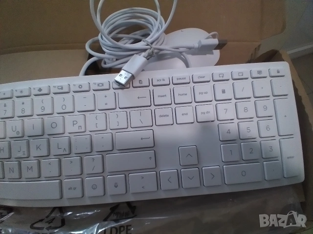 Нови, Клавиатура + мишка HP TPC-P001, снимка 4 - Клавиатури и мишки - 53033138