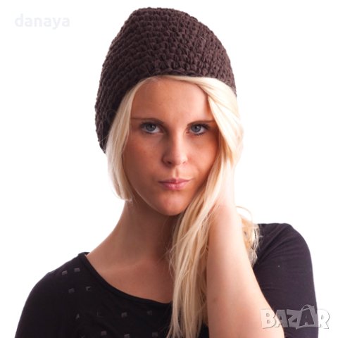 3314 Плетена зимна шапка, унисекс, снимка 3 - Шапки - 42958450