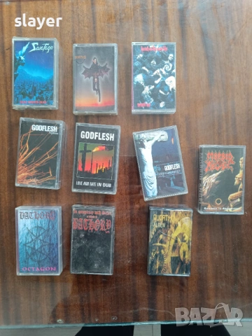 Лот аудио касети Godflesh,Morbid Angel,Bathory,Savatage,Mortiis, снимка 2 - Аудио касети - 53083729