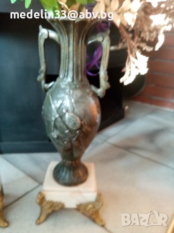 Стари 1870 г. трофейни вази ловна тематика английски, снимка 14 - Антикварни и старинни предмети - 40364198