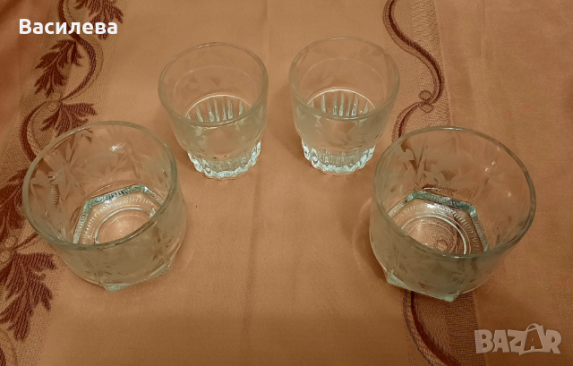 Сет от 12 чаши за сервиране на аперитив