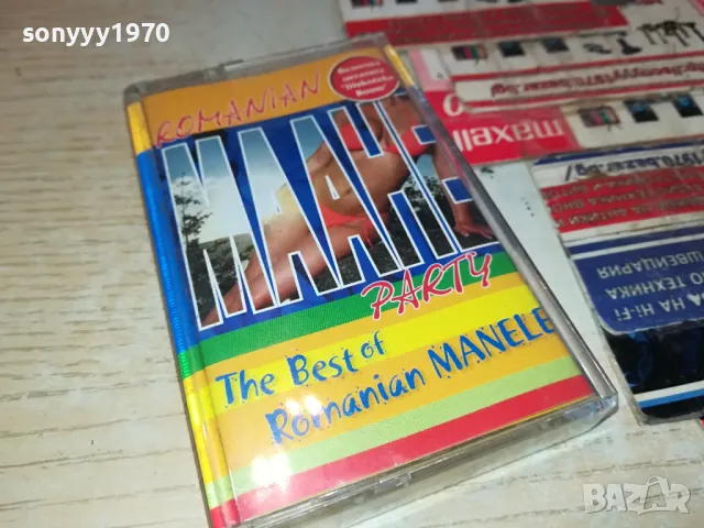 ROMANIAN MANELE-ORIGINAL TAPE 3103250650, снимка 8 - Аудио касети - 49704392