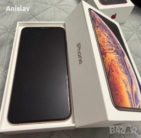 Apple iPhone XS MAX, 64GB, с кутия!, снимка 2 - Apple iPhone - 53375853