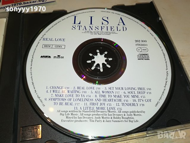LISA STANSFIELD ORIGINAL CD LIKE NEW 1403231656, снимка 14 - CD дискове - 39999237