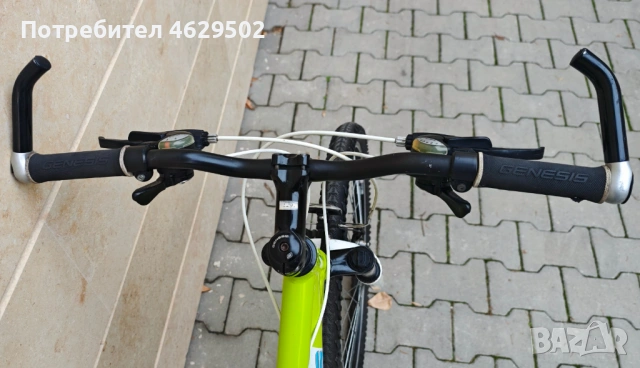 Продавам австрийски алуминиев велосипед Genesis Lara 26" отличмо състояние и външен вид, снимка 7 - Велосипеди - 53610182