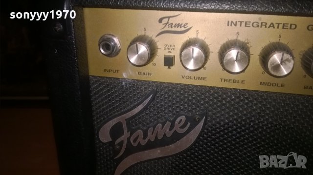 fame ml-20r guitar amplifier-33х31х17см-внос холандия, снимка 8 - Ресийвъри, усилватели, смесителни пултове - 27820697
