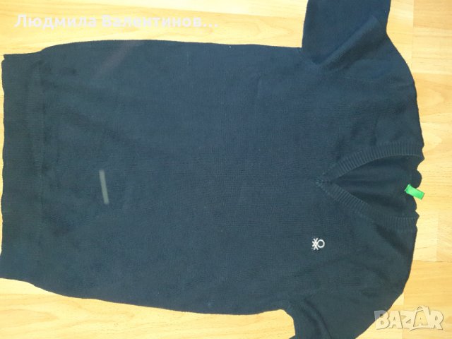 Панталон с вата и пуловер Бенетон, снимка 3 - Детски комплекти - 35603328