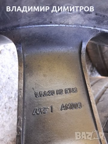 ДЖАНТИ AMG 20-ки ЗА МЕРЦЕДЕС –  1 400  лв. , снимка 4 - Гуми и джанти - 34823847