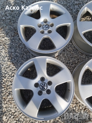5x100.. 16.цола 7j ET44.5 VW, снимка 2 - Гуми и джанти - 51836311