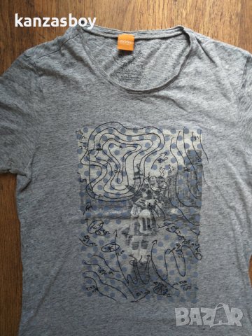 hugo boss orange  - страхотна мъжка тениска , снимка 3 - Тениски - 40581251