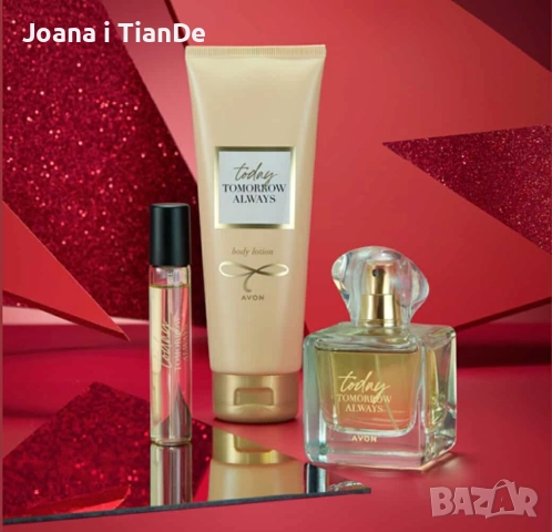 комплект Today (парфюм, лосион и мини аромат) 