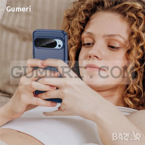 Гръб "Карбон Шарк" за Google Pixel 9 Pro, снимка 9 - Калъфи, кейсове - 53260682