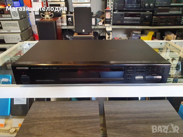 Тунер Kenwood KT-1050L  В отлично техническо състояние, много добър външен вид. Дисплея е с намалено, снимка 2 - Ресийвъри, усилватели, смесителни пултове - 36890761