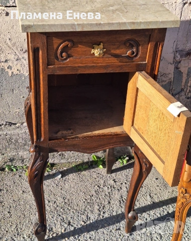 Френско антикварно шкафче , снимка 6 - Шкафове - 53092317
