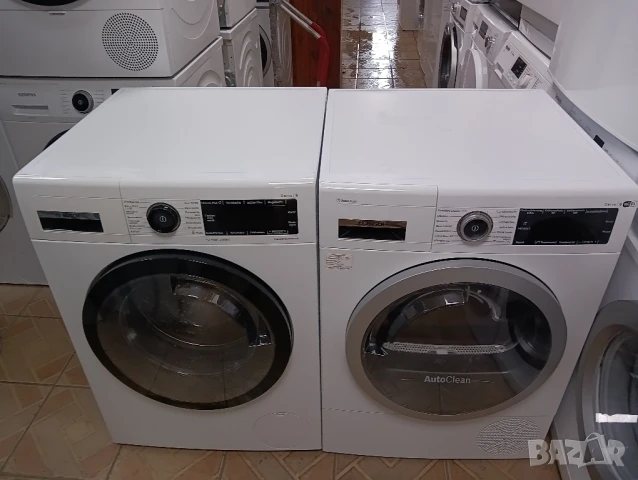 Пералня Бош Bosch Serie 8 A+++ 9кг Made in Germany 2 години гаранция!, снимка 12 - Перални - 51425088